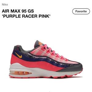 Nike Air Max 95 GS 'Purple Racer Pink' sneakers